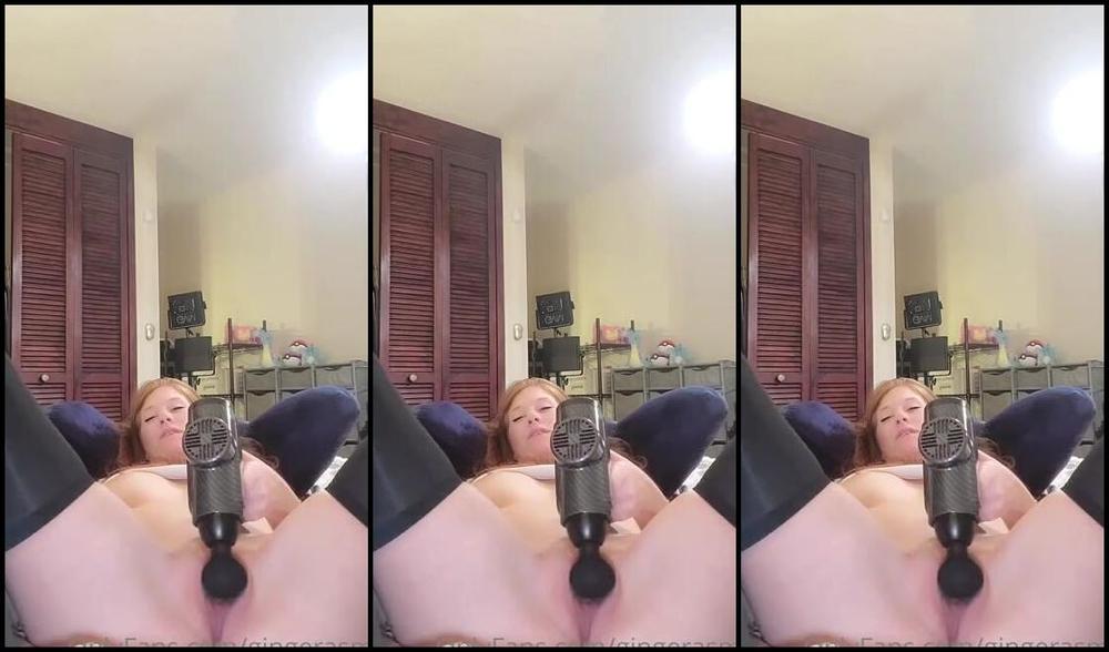 Megan Ginger Asmr Nicknamed Gingerasmr Onlyfans Recovering With My New Massage Gun Dl