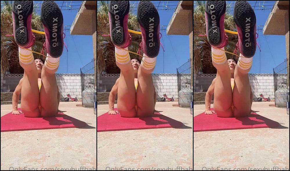 Sexybuffbabe Today S Workout Outside Was Hot But Worth The Sweat Watch Part Of Table Topping My S