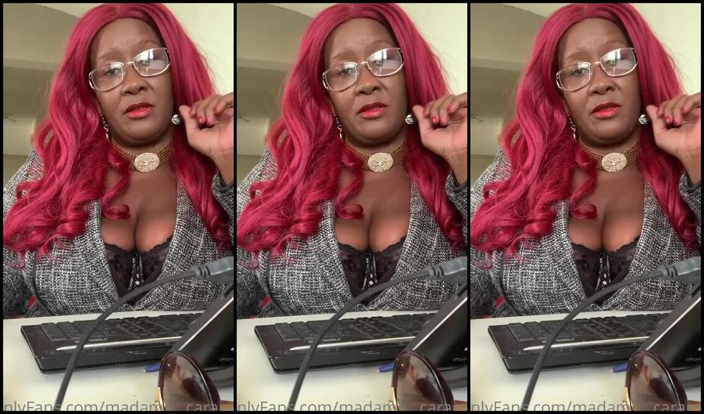 Madam Caramel Onlyfans Femdom Office
