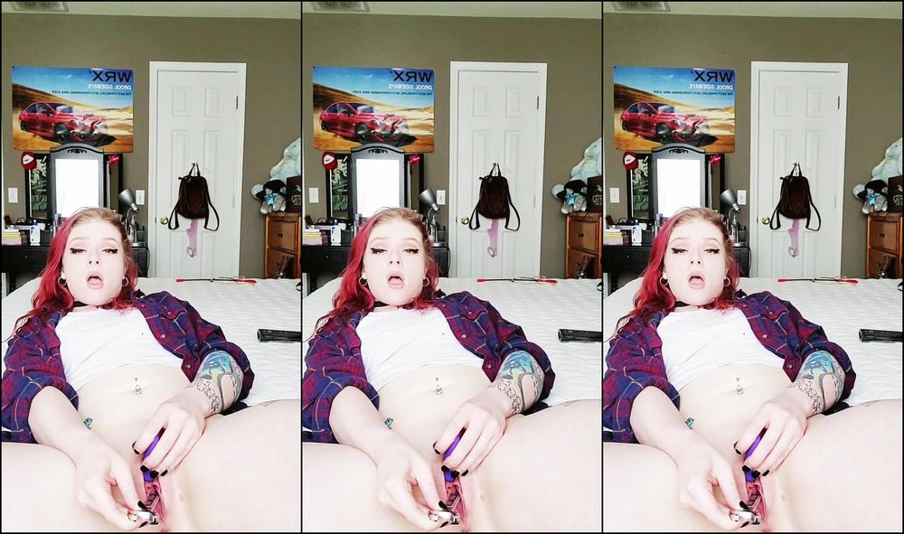 Vermilionvixen Watch Me Cum Over Over With My Mm As I Wait For