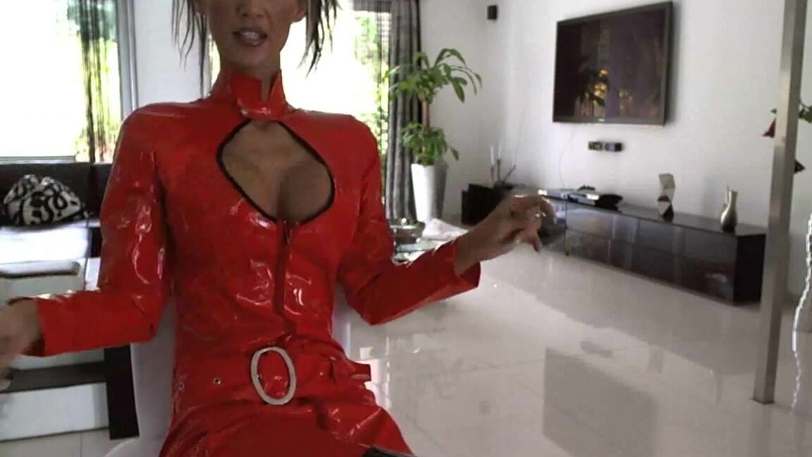 Aileen Taylor - Wichsanweisung-geil-in-Latex-und-Overknees MyDirtyHobby