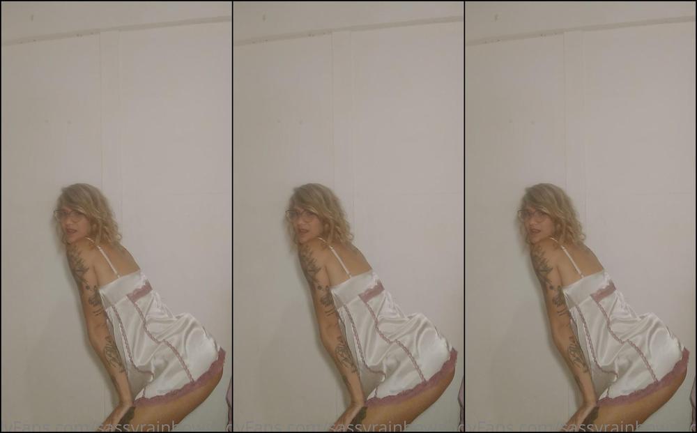 Roserainbowgoddess 2285514651 11 27 2021 Dancing With My Nightdress Without Panties Or Bra 1 Part