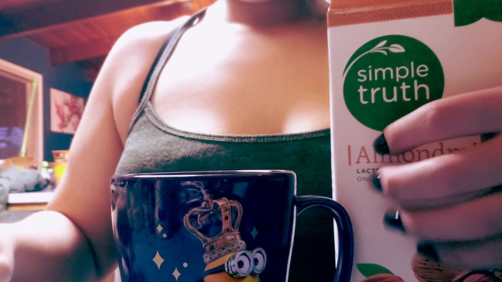 Lilkiwwimonster Long Nails And Morning Coffee Asmr