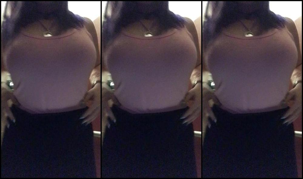 sexy aymee in the school bathroom before class manyvids