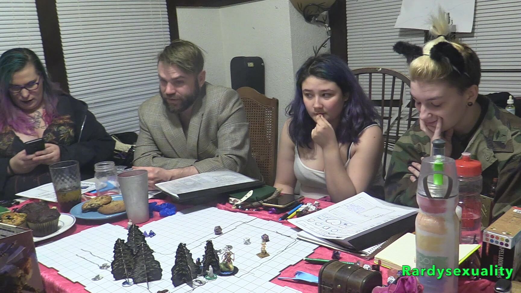 "Rardysexuality" games, geek, role play, sexy gamer, teens (18+) Sunday DnD game 23 7 manyvids