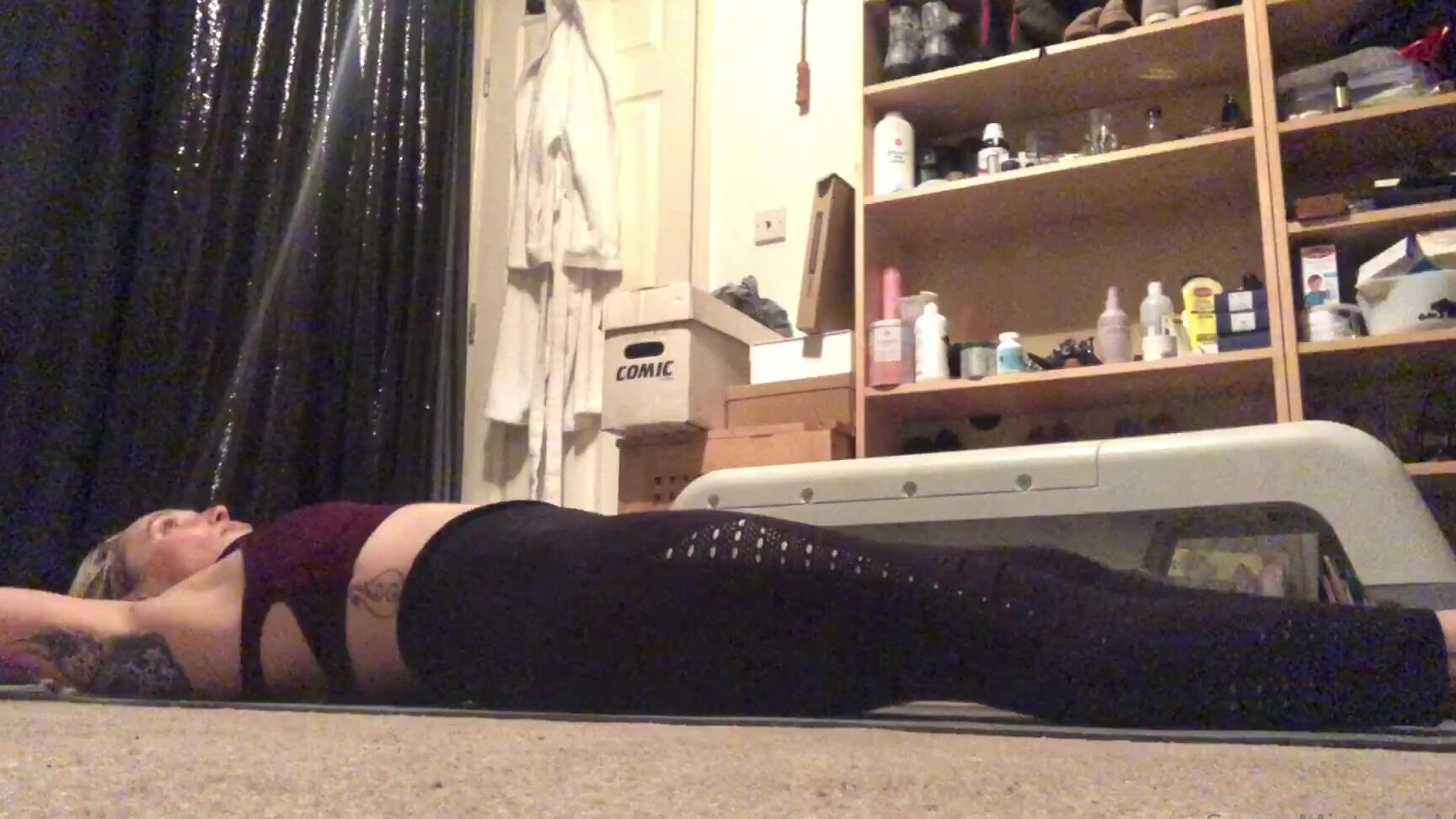 Miss Ruby Marks No I Didn T Fart Core Routine Coming Along Nicely Handstand P