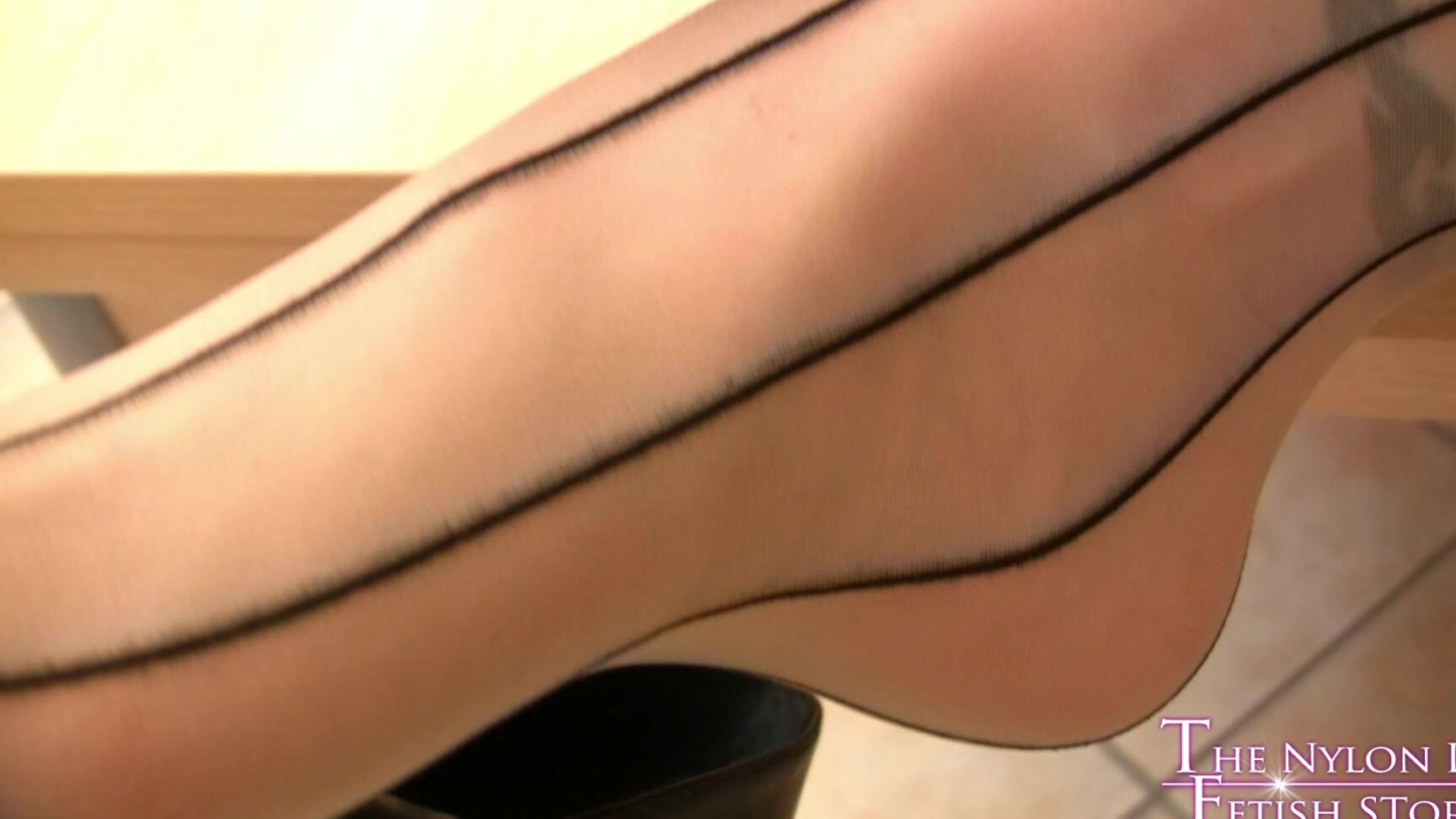 Nylon Legs Fetish Stripedphsecretary