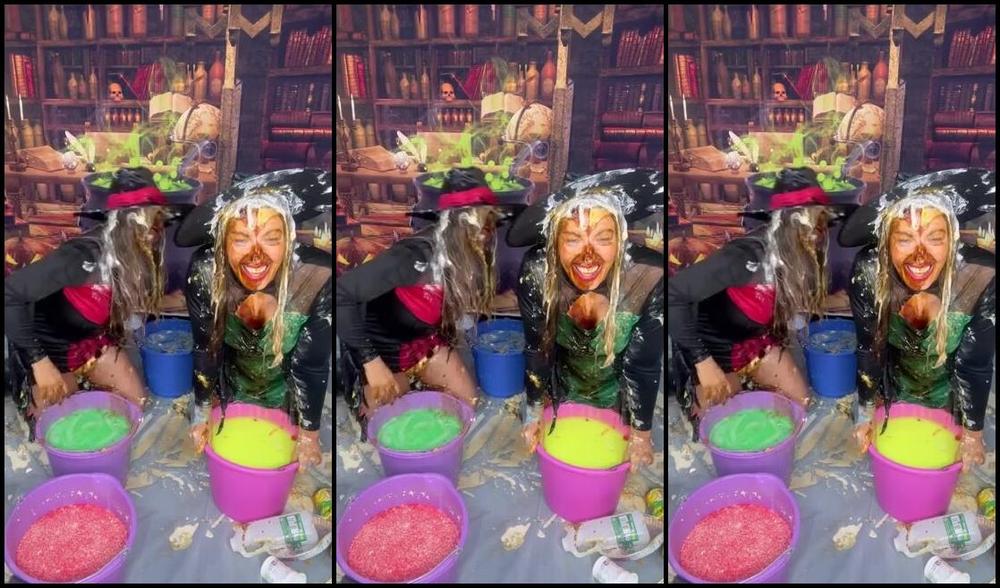 Bsmessybakery Nicknamed Bsmessybakery Onlyfans Myself Amp Beth Bennett Get Very Very Messy For Halloween