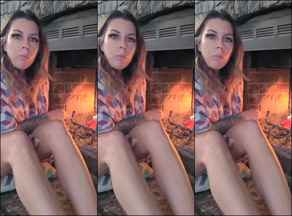 "KittyUV" amateur, cigarfetish, humiliation, milf, smoking Blowing Smoke in your Face manyvids