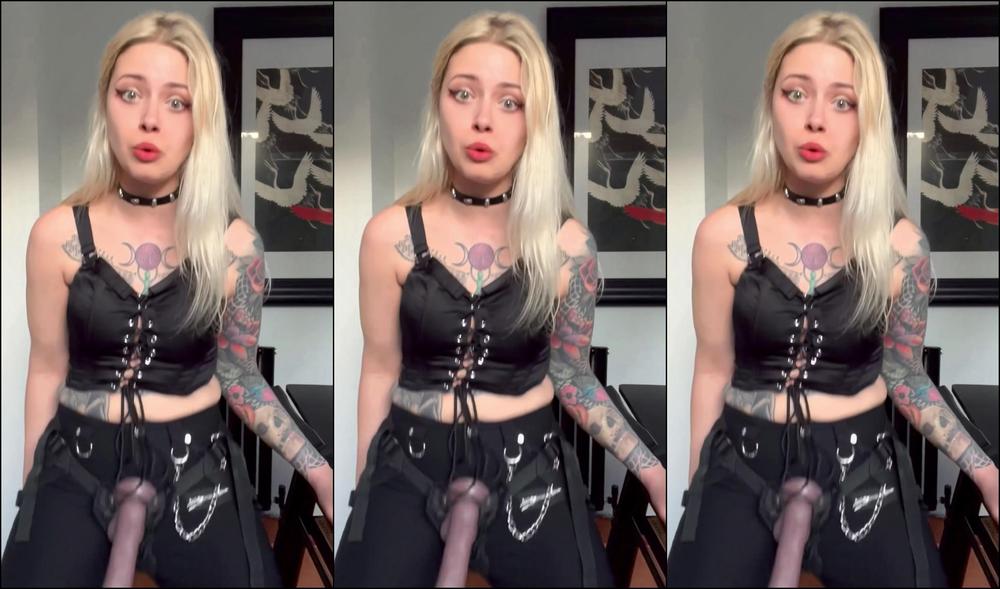 Mistressmercyxox Annoyed Girlfriend Strapon Pov