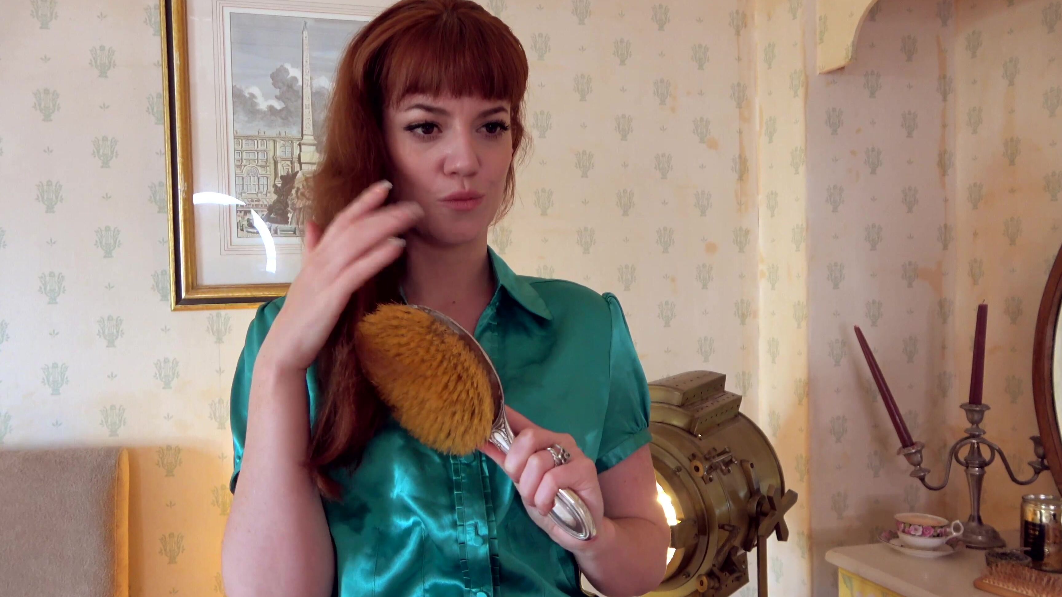 Zoe Page, Spanking POV, 4K Ultra HD, Ariel Anderssen AA Obsessed Headmistress Brushes Hair Clips4Sale