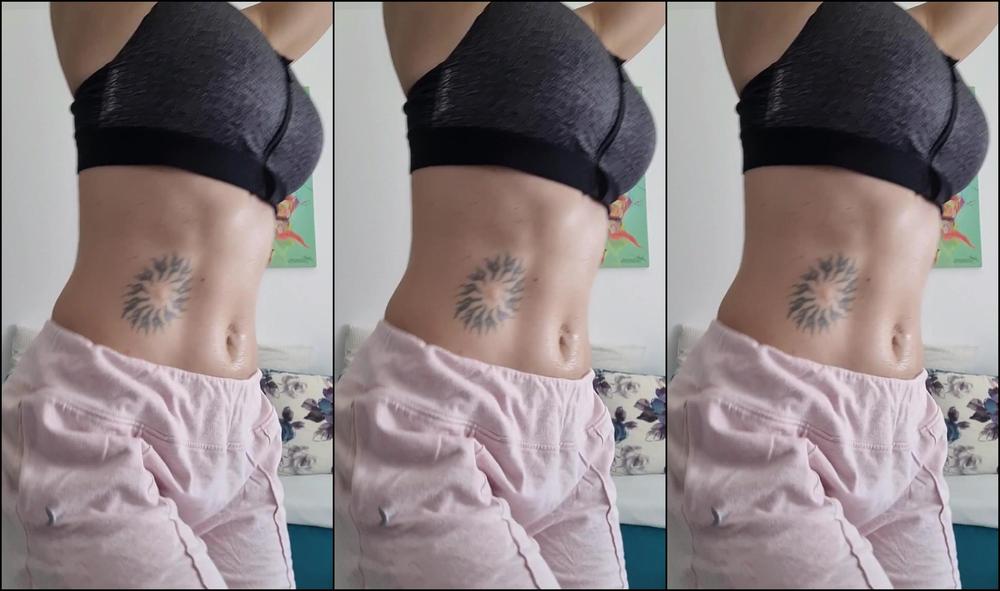 Indiscreethotandfit Sweaty Post Workout Dance El Diablo Sfw