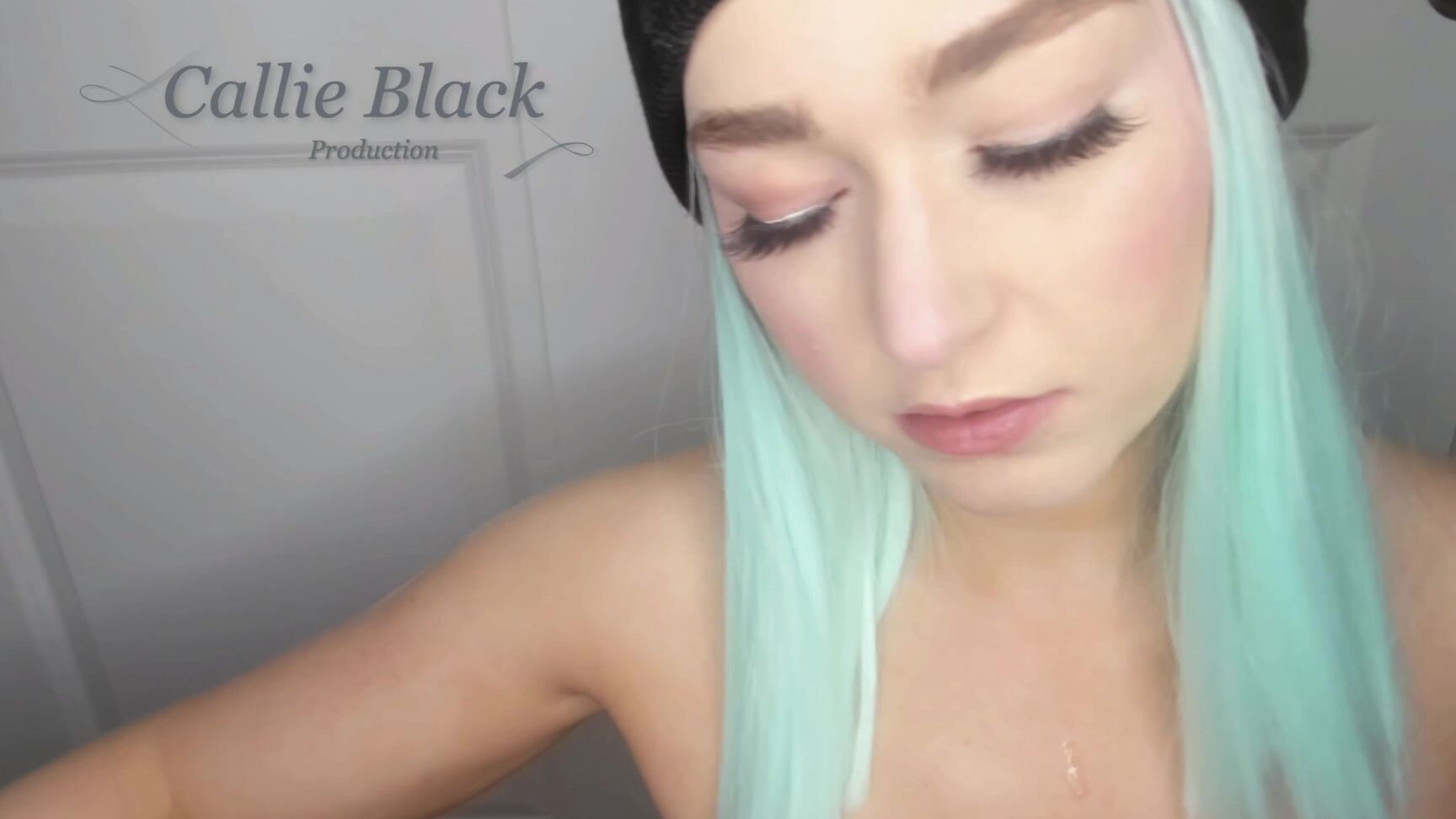 Callie Black Sloppy Whore