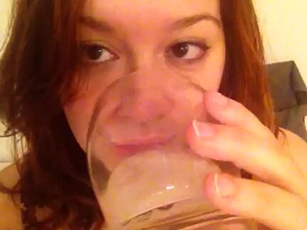 Amateur, Big Tits, Cum Play, Redhead, Swallowing / Drooling aurora vega just some casual cumplay ManyVids