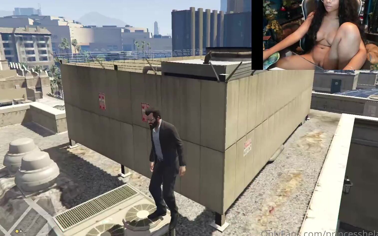 Princesshelayna Like If You Want More Videos To Feed I Decided To Play Some Gta Naked And Record I