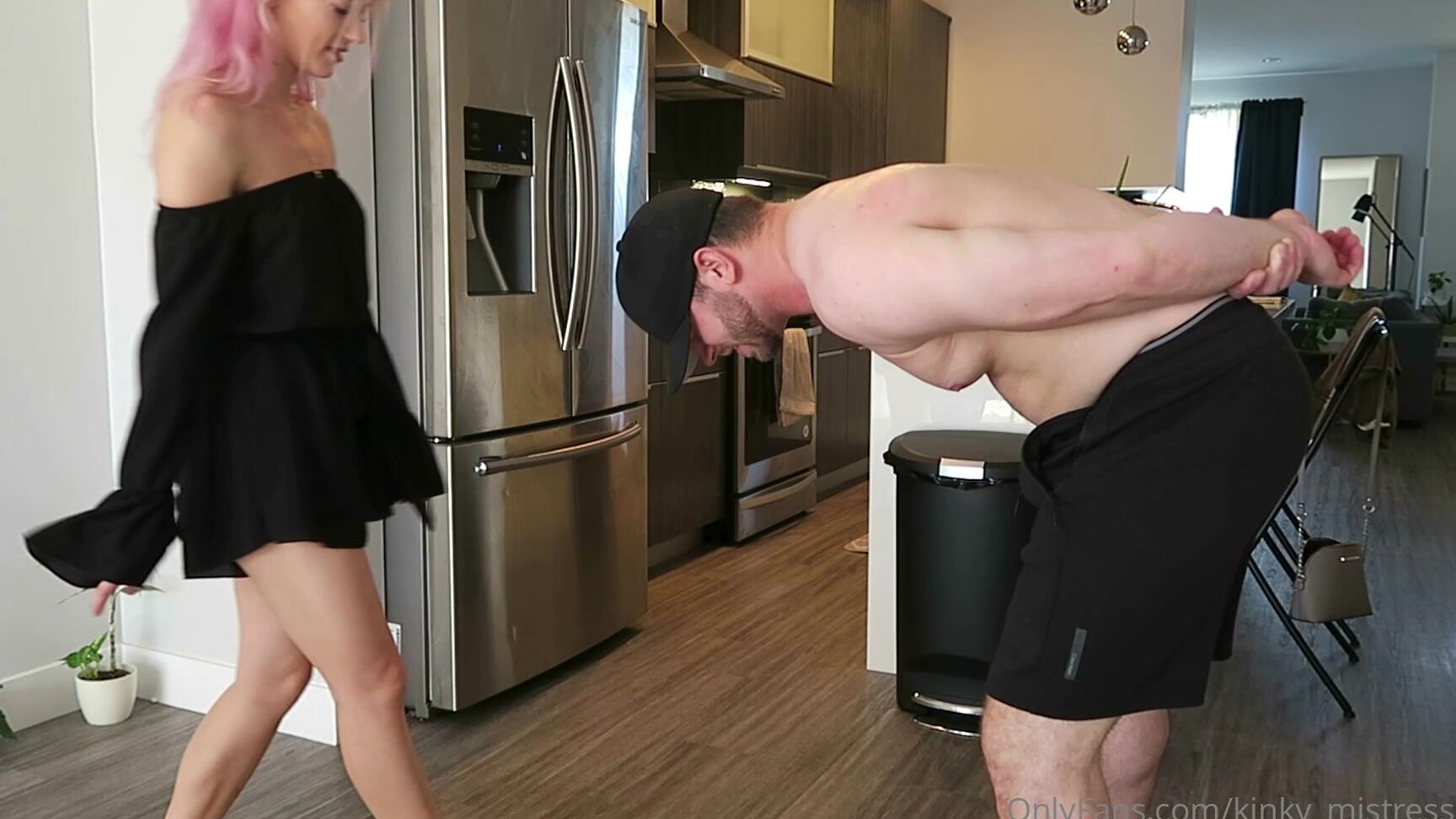 Kinky Mistress If You Make Me Angry You Re Going To Get Kicked Right In The Balls