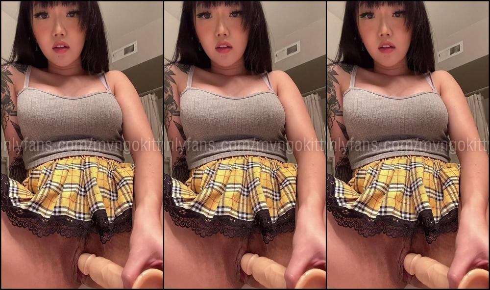 Mvngokitty Creamy Schoolgirl Tease