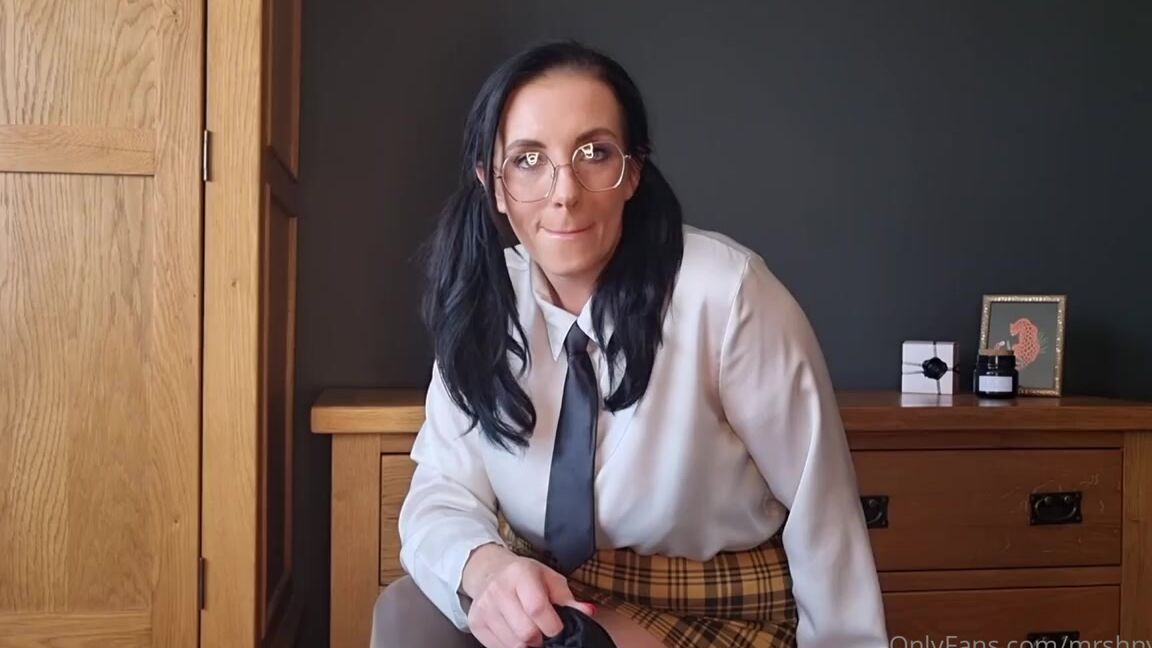 Mrs H Aka Mrshnylons Onlyfans Angry Skoolgirl Catches You With Her Panties You Dirty Pervert