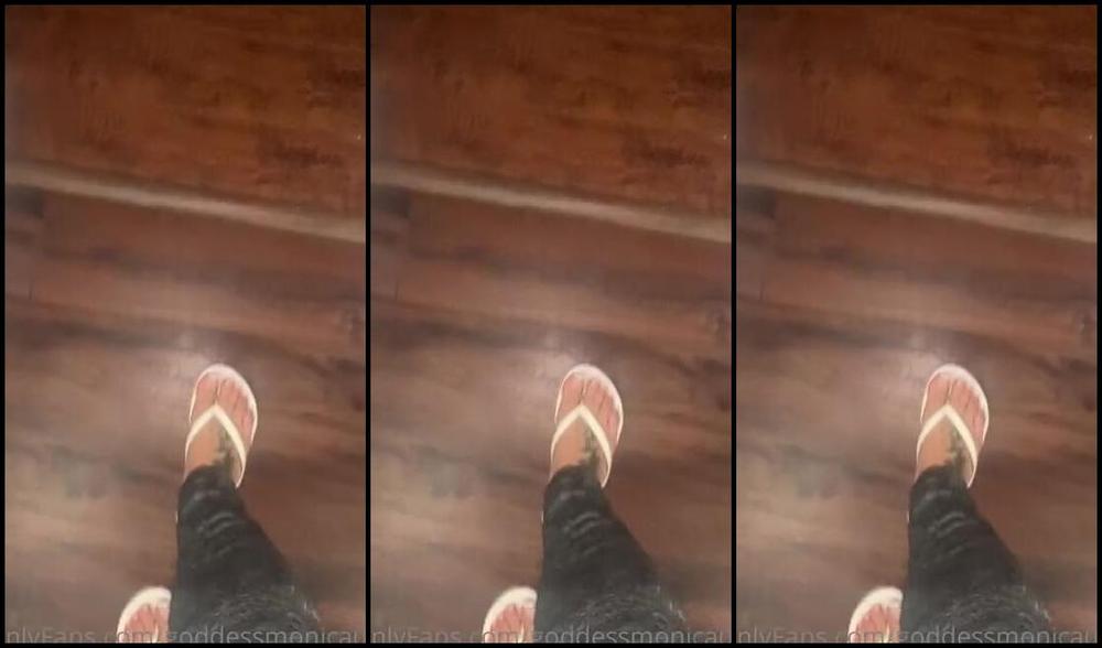 Goddessmonica00W Onlyfans White Flip Flop Tease Per Your Requestp