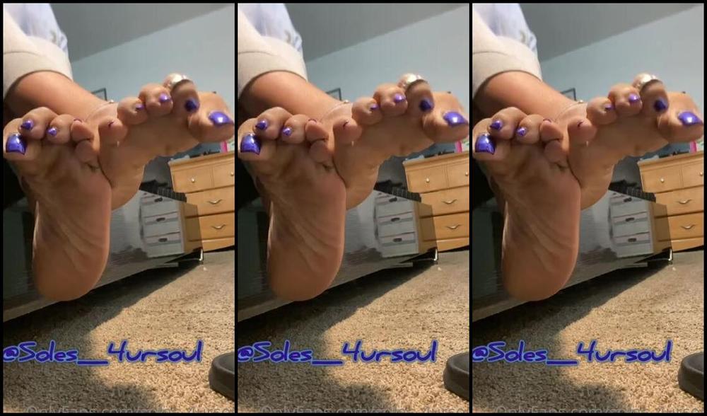 Goddess See Nicknamed Soles 4Ursoul Foot Fetish 04 02 2021 Onlyfans Video Bye Bye Blue