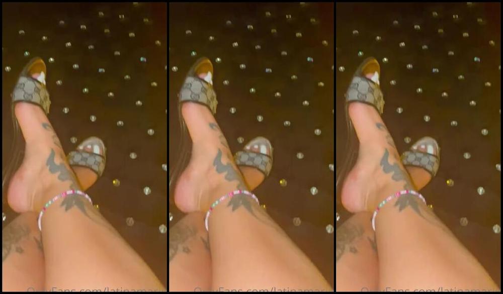 Latinamarina Onlyfans Happy Mule Monday My Luvs N Pets These Gucci Mules Are One Of My Faves What Do You Think 1