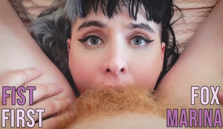 Small Boobs, Redhead Fox & Marina - Fist First (Full HD)
