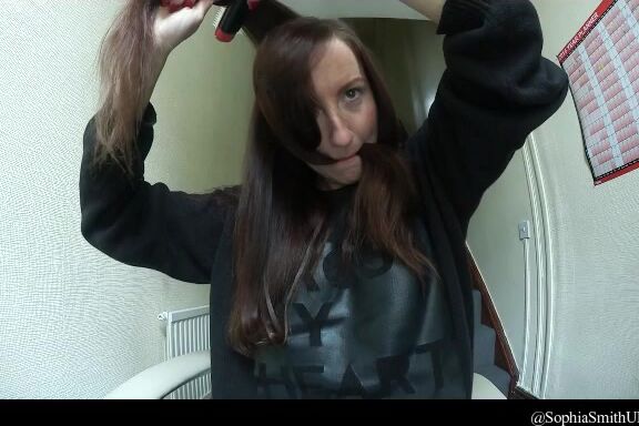 Sophia Smith Hair Styling Sexy Fun Sd