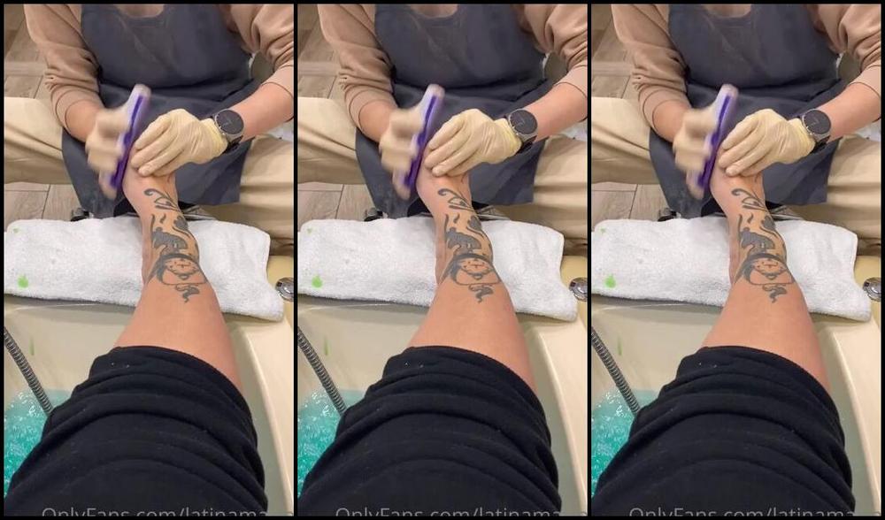Latinamarina Onlyfans Awwww So Fresh N So Clean Clean Watch If You Like Natural Nails Enjoy These Pedi Mini Clips 3