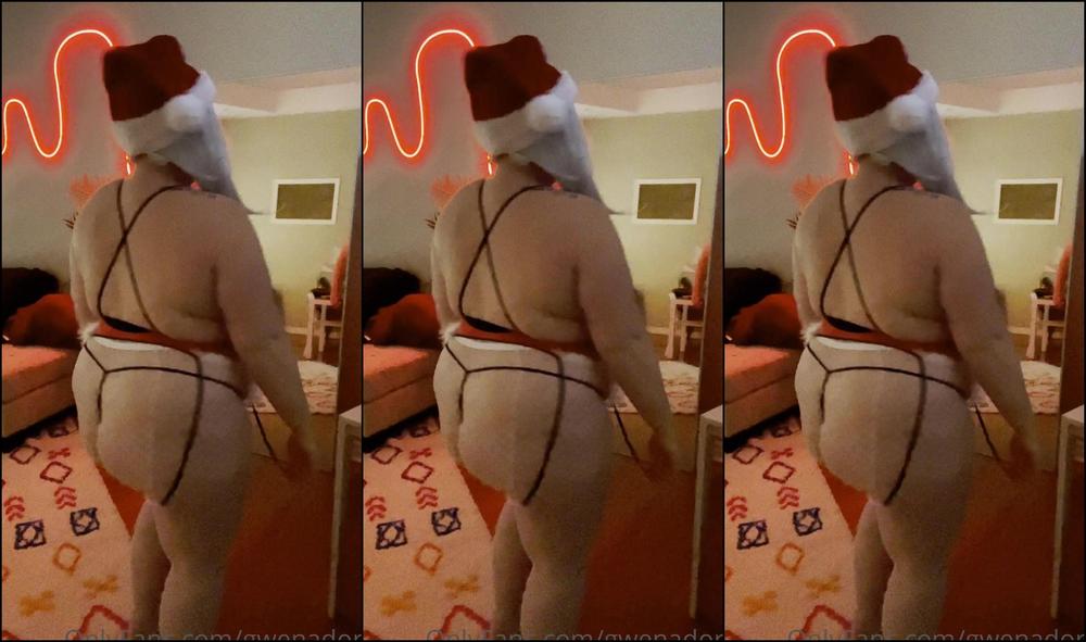 Gwenadora 1521321355 12 26 2020 A Santa Baby Strip Tease For Being Extra Good This Year We Just Reached 1K Subscribers