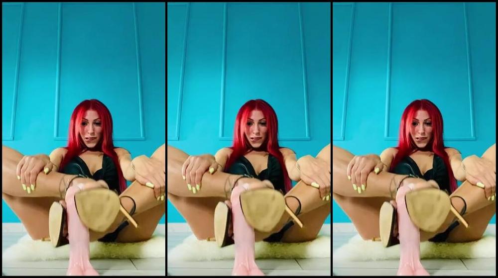 Venusclad Aka Venuscladtop1 Onlyfans I Wish You A Good Morning With The New Footjob With Heels I Added Some Goodies In This Fj For