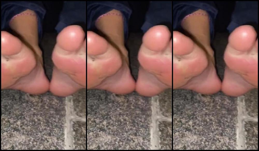 Capri Nicknamed Capritoes Onlyfans She Had These Socks On All Day Long While We Walked Around Town And Went On Errands 12 Hours Later