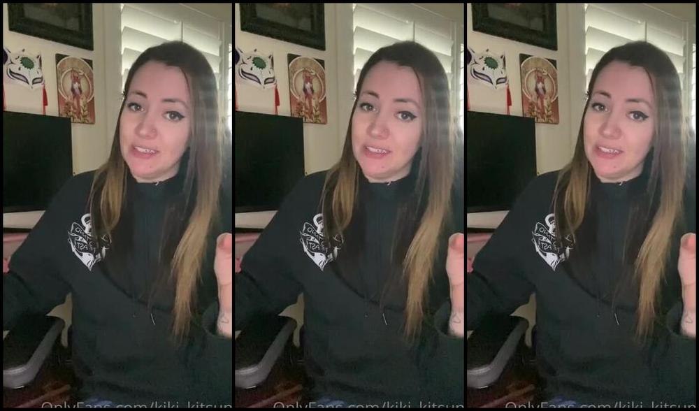 Kiki Kitsune Nicknamed Kiki Kitsune 03 10 2022 Onlyfans Video Just Me Eating Chicken And Talking Ive Been Asked To Do More Eating Videos But