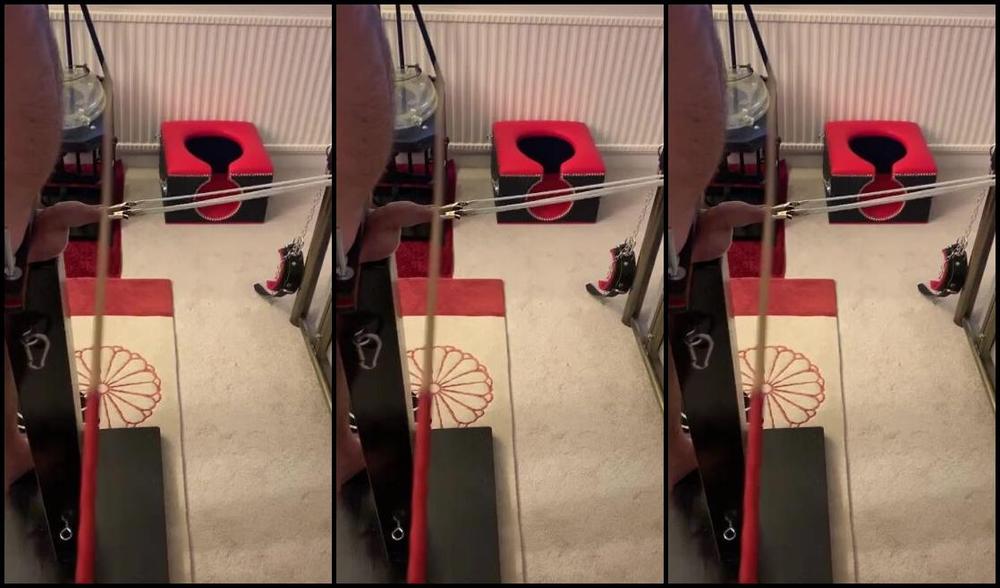 Ladydarkangeluk Onlyfans Balls And Cock Trapped Then The Cane Came Down On Them