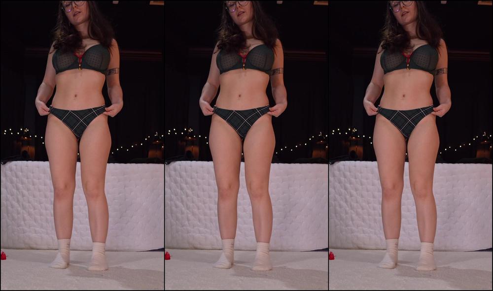 Bigtittygothegg 3615887847 12 26 2024 Christmas May Be Over Now But I Have One More Surprise This Holiday Panty Try