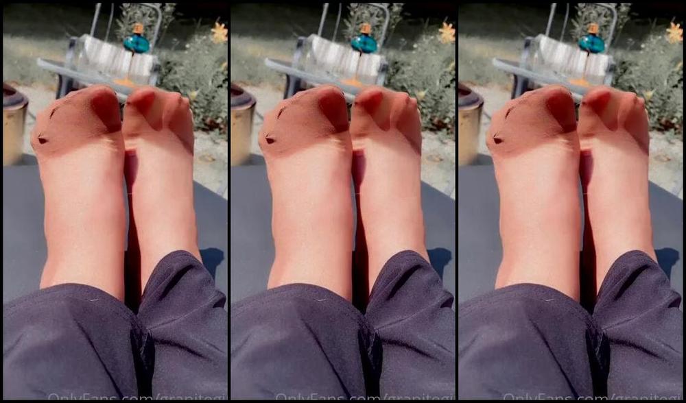 Shawna Nicknamed Granitegirl Onlyfans The Weirdest Reinforced Toe Pantyhose I Ever Saw Not A Fan