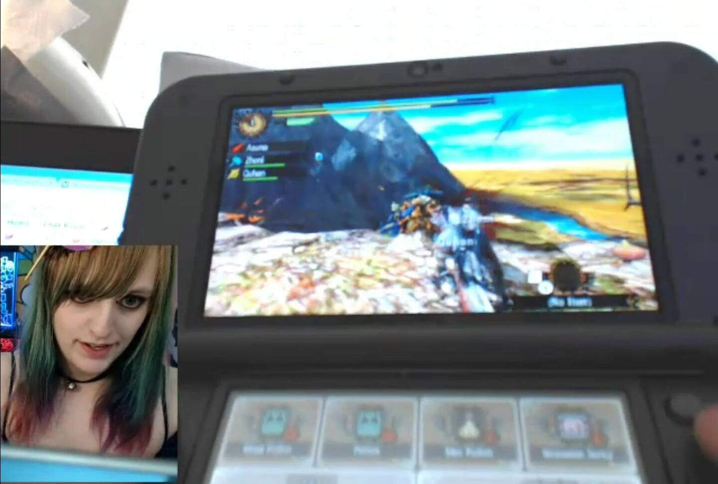 Babyzelda Lets Play Virgin Monster Hunter On Mfc