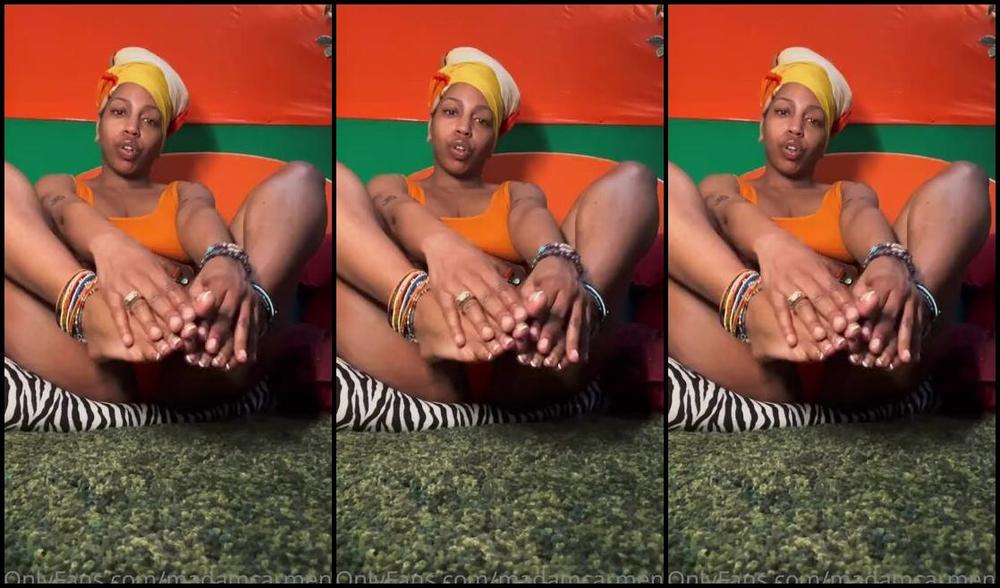 Madamcarmen Nicknamed Madamcarmen2 Femdom 04 28 2023 Onlyfans Video Enjoy Some Raw Foot Action