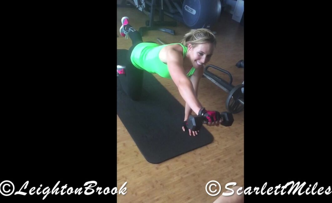 Scarlett Miles Workout Routines With Leightonbrook