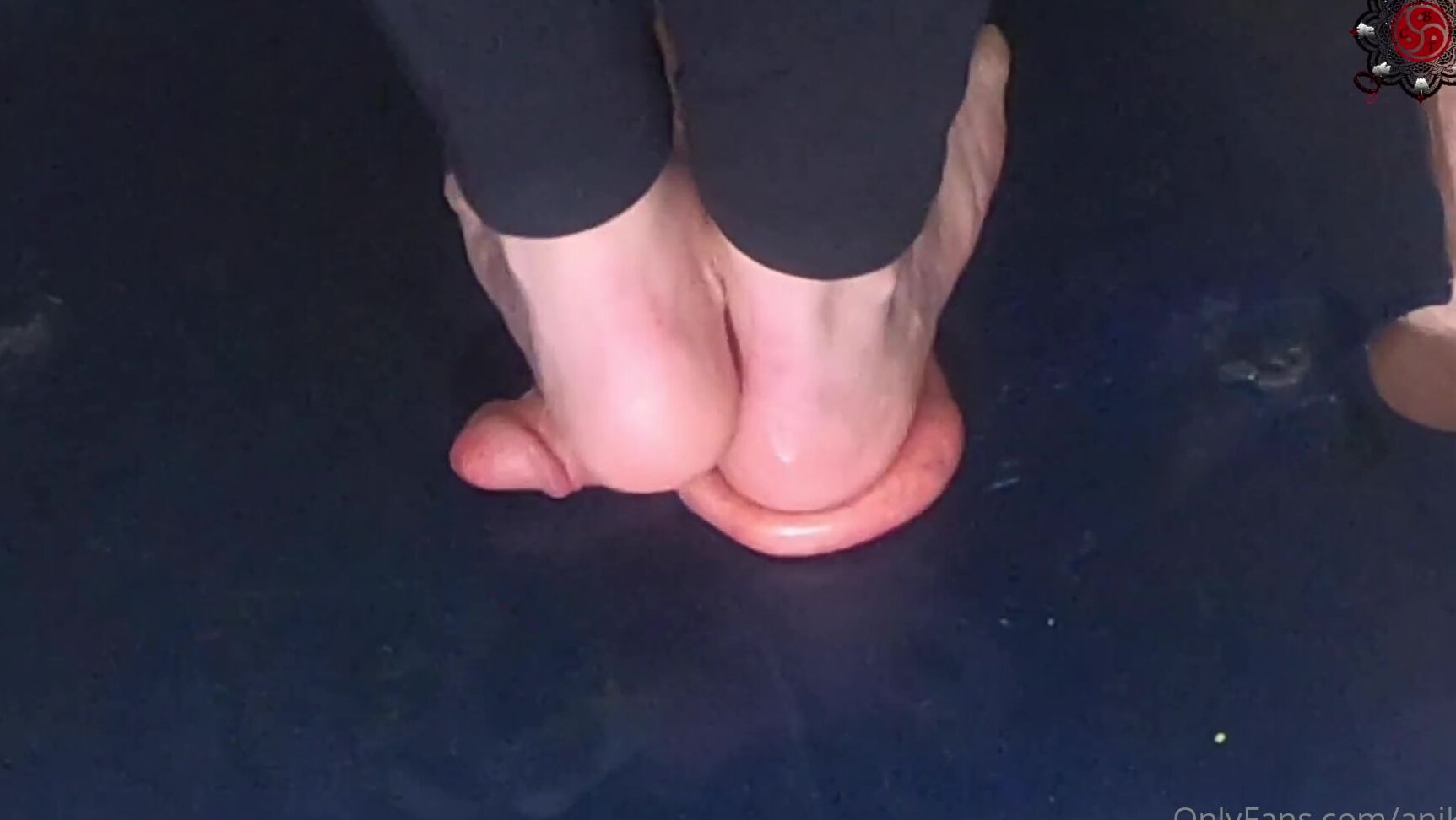 Anikacbt New Clip With My Cute Pink Ball Marking Mules