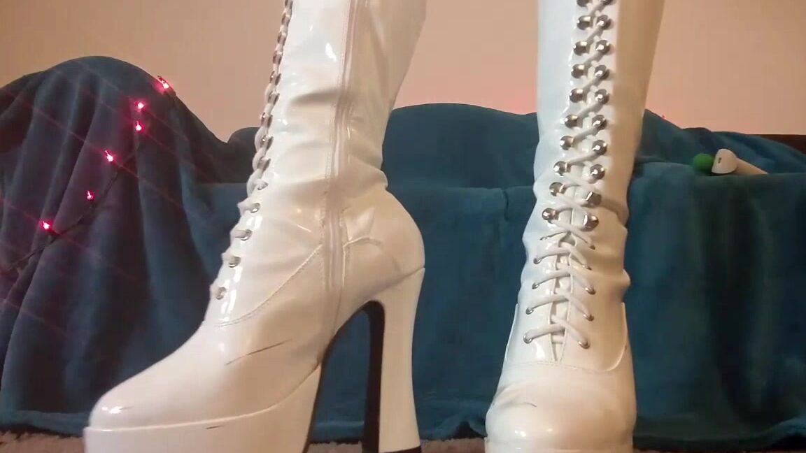 Boots, Dirty Shoe, Female Domination, Licking, Shoe Fetish minny minx lick my boots bitch ManyVids
