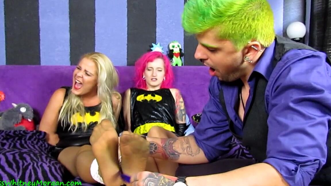 Misswhitneymorgan Batgirl Vs Batgirl Joker Tickle Torment
