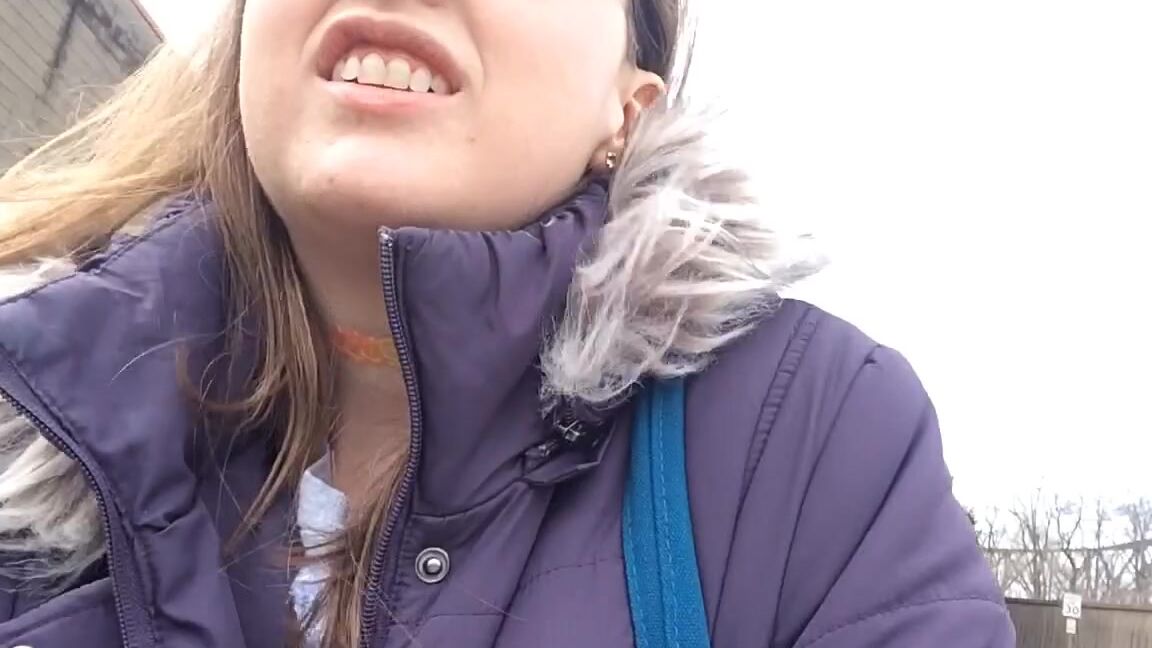 "happylilcamgirl" outdoorpublicblowjobs, publicblowjob, publicoutdoor, solomasturbation, vibrator Public Ohmibod Walk Outside In The Cold manyvids