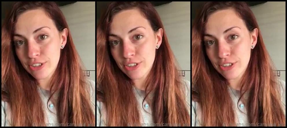 Carolina Iena 04 20 2022 Onlyfans Video News Of The Week What About You Guys Ur77