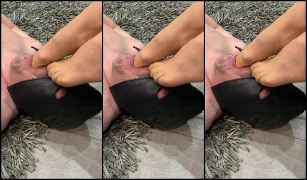 Ladydarkangeluk Onlyfans More Footworship From Last Nights Overnight Session