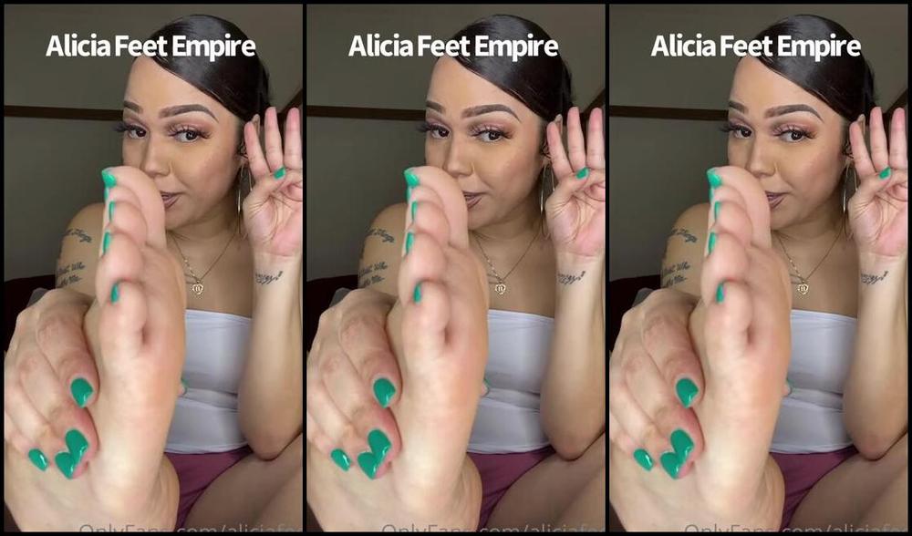 Alicia Feet Onlyfans Watch Me Worship My Feetp