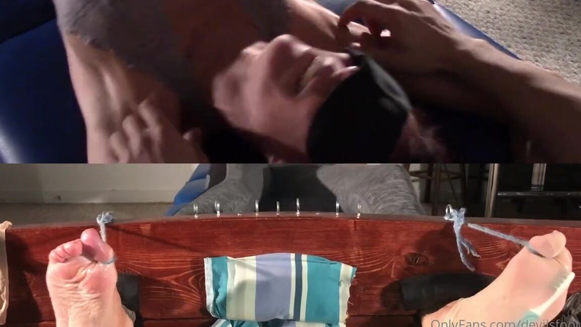 Devilsfootstool Onlyfans Veronika Tickled In The Stocks Parts 1 43