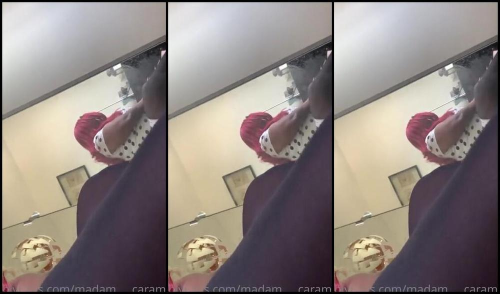 Madam Caramel Onlyfans You Are So Weak When You See Me Wearing Nylonspantyhose