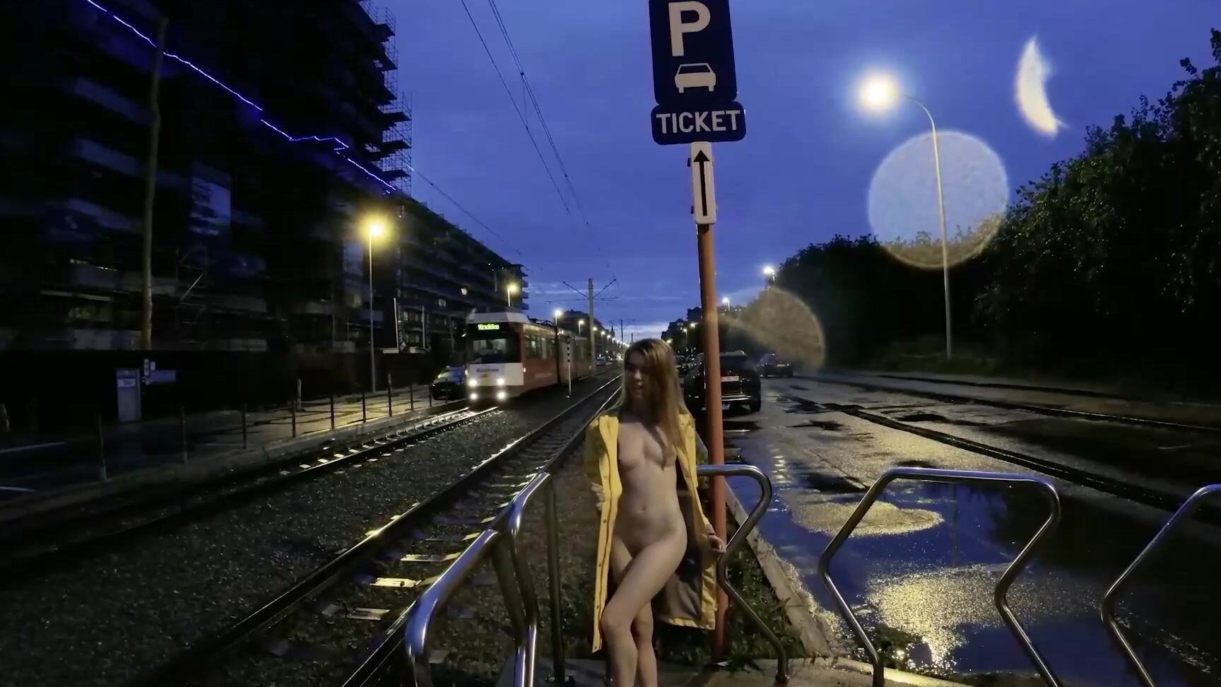 Linaroselina Behind The Scenes Outdoor Nude