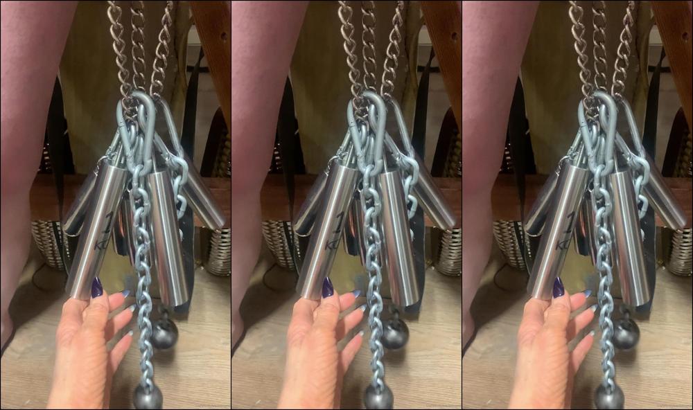 Lady Dark Angel Kg Of Weights Today Well Done Slave