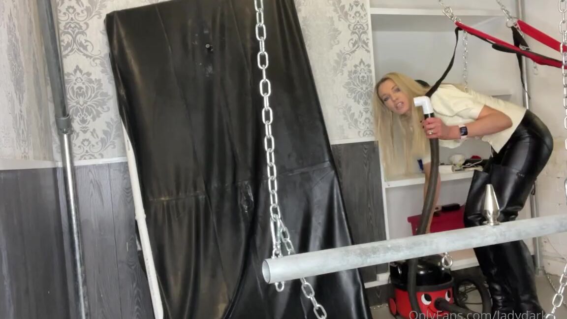 Ladydarkangeluk Onlyfans Good Morning The Other Parts From Yesterday In My Swing Room Talking About My Vac Bed